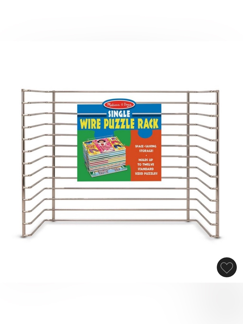 Melissa & Doug Single Wire Puzzle Rack